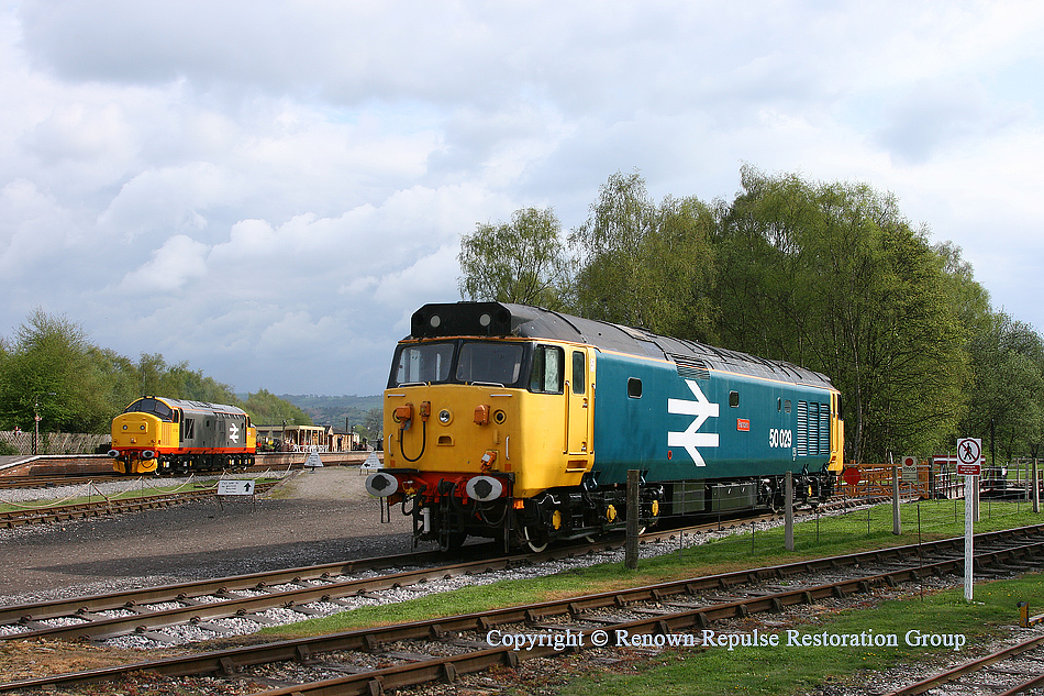 50029 at Rowsley on 8th May 2010