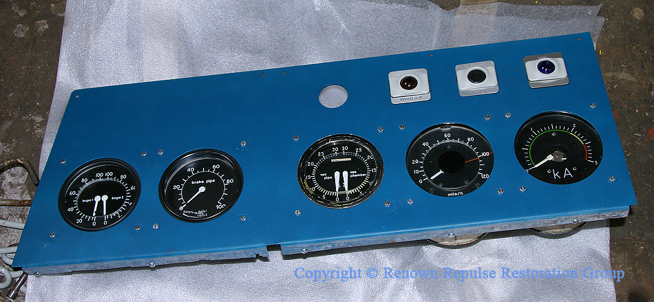 Cab dash panel for use in 50030 no1 cab