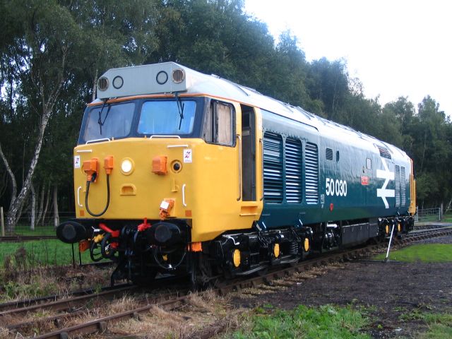 50030 displayed at Rowsley September 2004