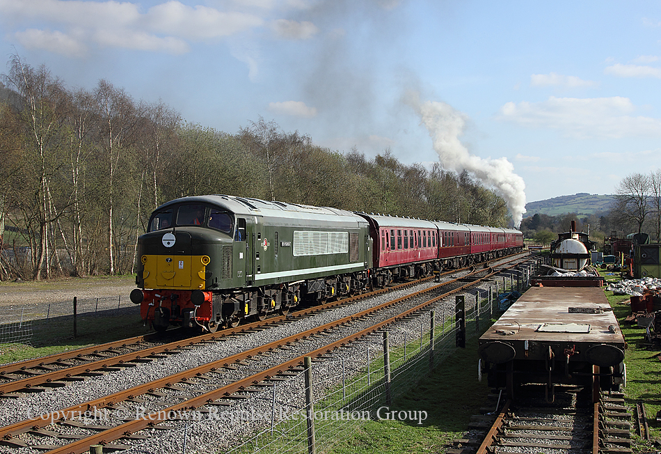 D8 Rowsley 1st April 2012