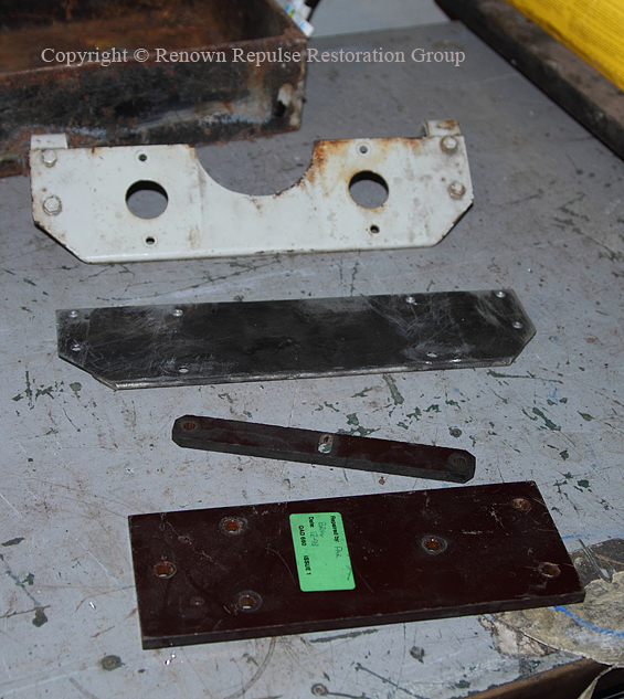 50029 reverser parts being fabricated